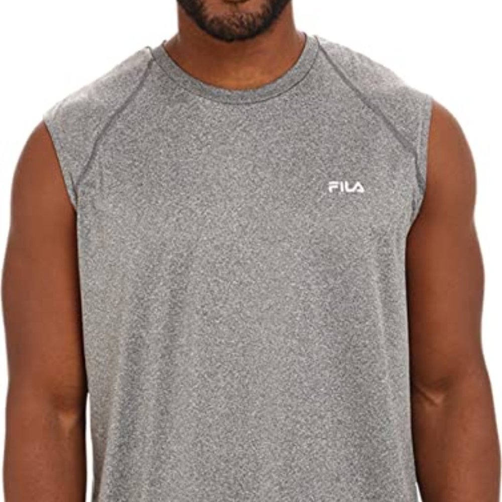 Fila Men's Sleeveless Top - XXL - Varsity Heather - NEW SEALED